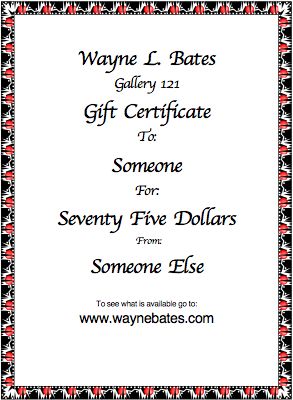 Gift Certificate